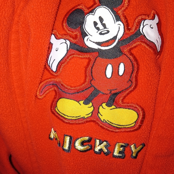 Walt Disney Mickey Mouse red robe size L - Picture 2 of 4